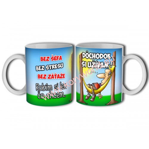 Lawli Hrnček Dôchodok si užívam 320ml