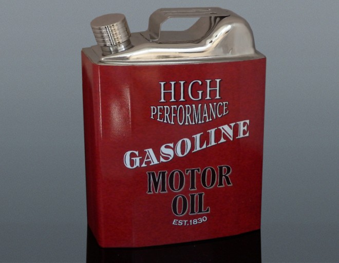 Nerezový kanister na nápoj - motor oil 1580ml