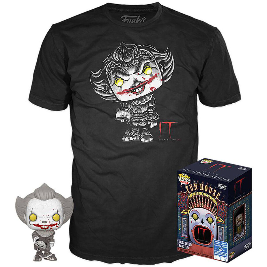 Funko POP! Set tričko a figúrka - IT 2 Pennywise Exclusive M