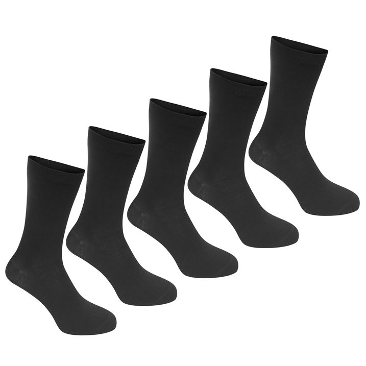 Propeller Pánske ponožky čierne 5 pack