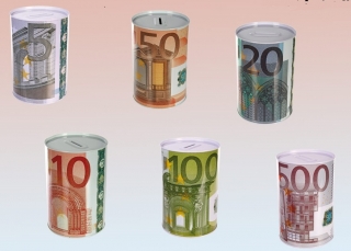Pokladnička eurobankovky XL