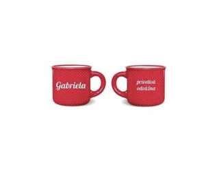Nekupto Keramický mini hrnček Gabriela 100ml