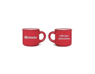 Nekupto Keramický mini hrnček Michaela 100ml