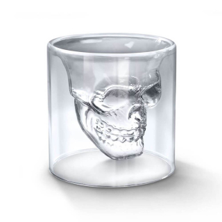 Pohár lebka- skull 75ml